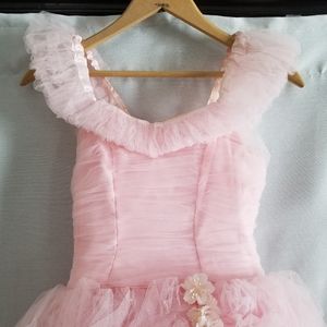 VintageGEM Soft Pink Formal Prom Dress Mike Benet